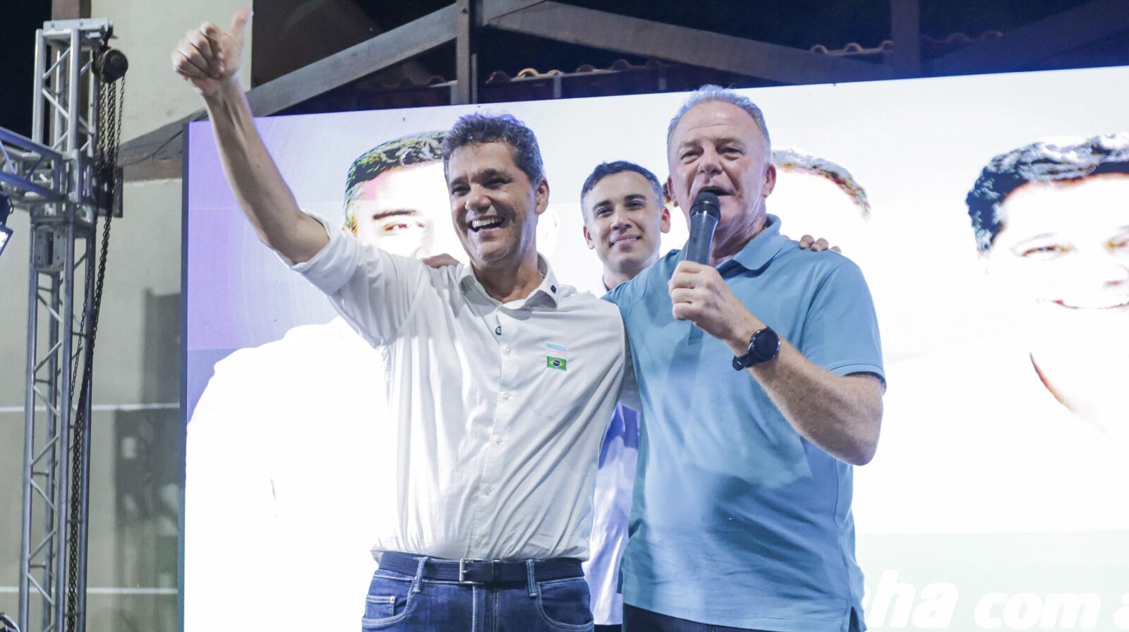 Ricardo Ferraço e Renato Casagrande em cenário político do Espírito Santo