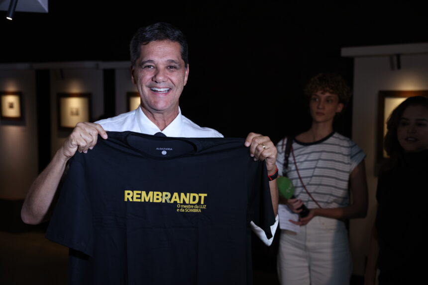 Exposição de Rembrandt no Palácio Anchieta em Vitória.