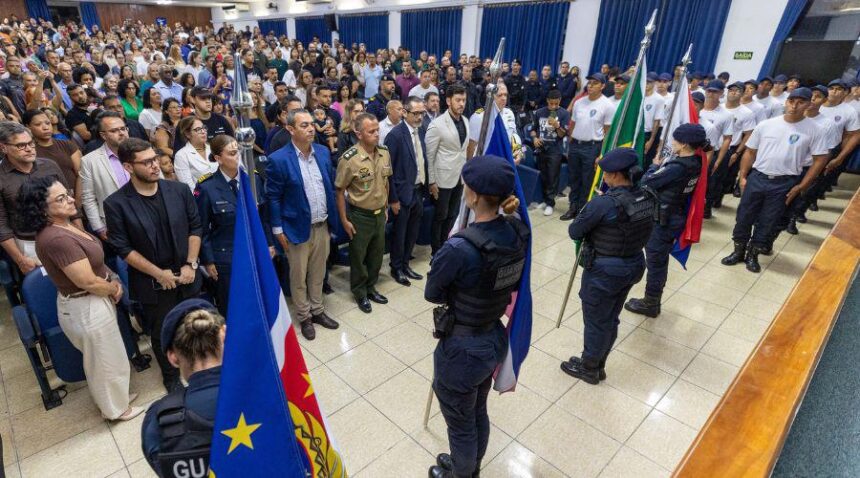 Formatura de novos agentes da Guarda Municipal de Vila Velha com reforço na segurança
