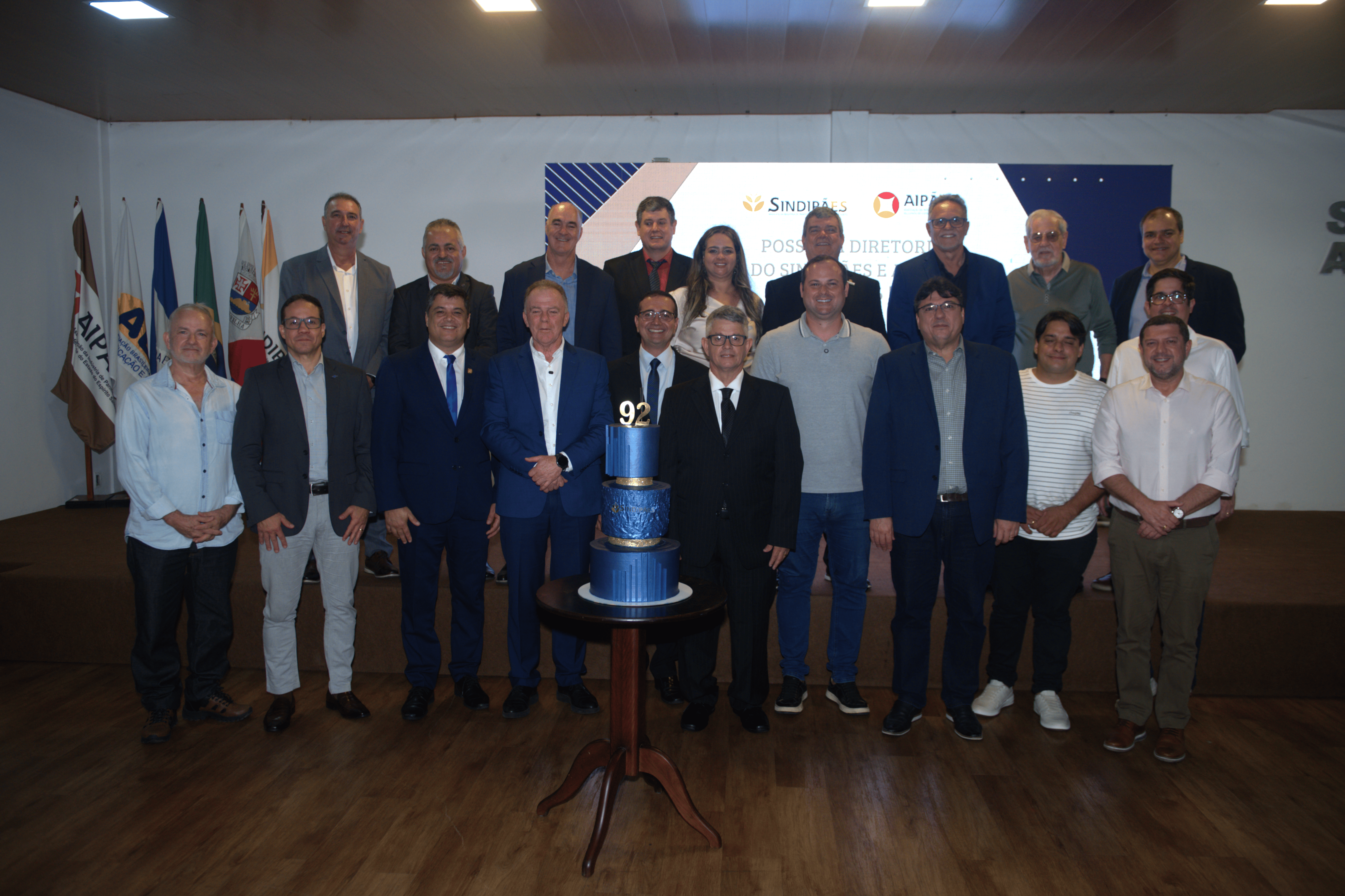 Posse da nova diretoria Sindipães Gestão 2026 em Vila Velha.