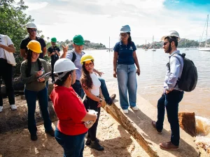 TCE-ES constata o lançamento irregular de efluentes nas praias de Vitória Espírito Santo.