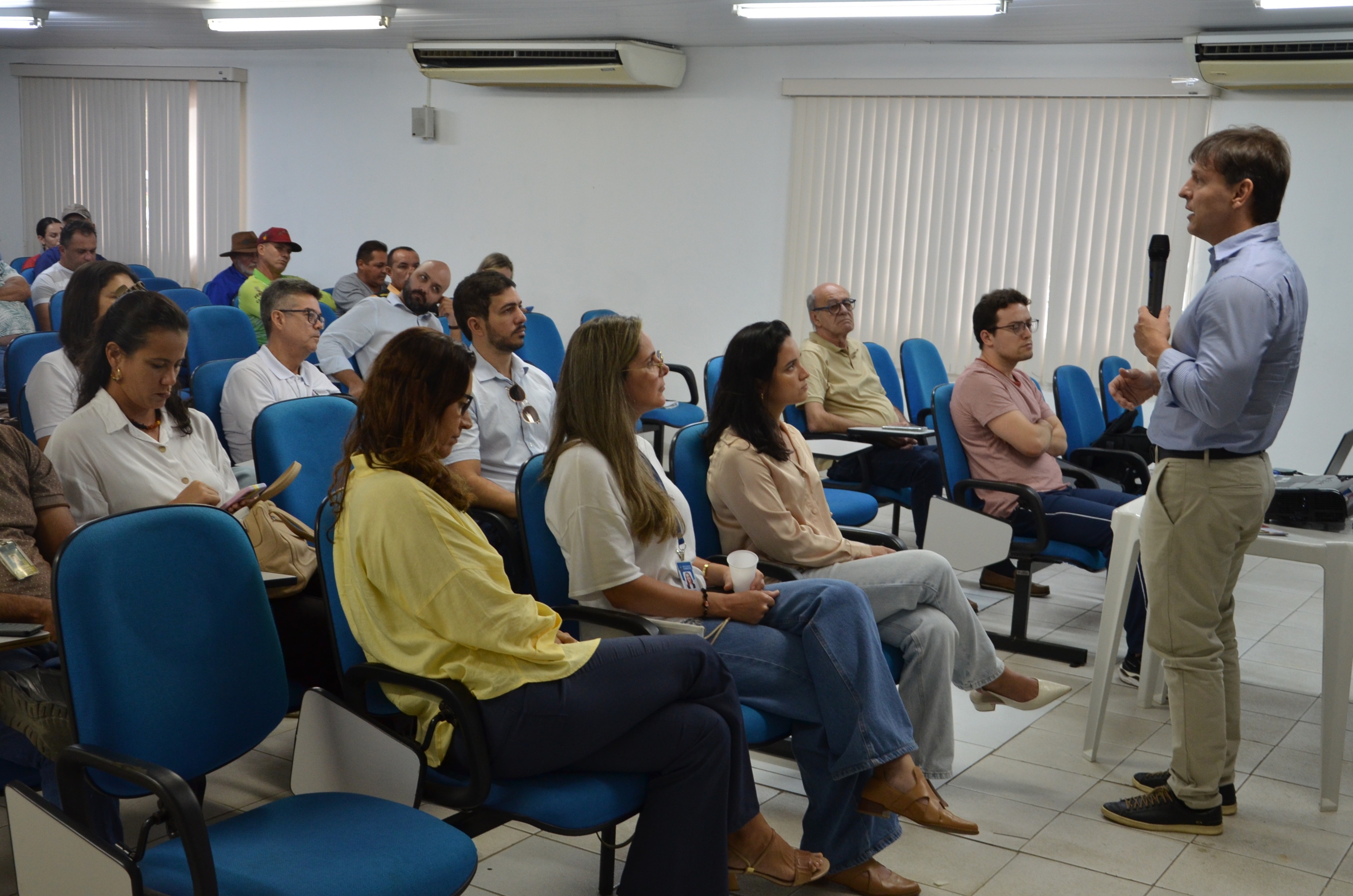 Rastreabilidade de alimentos: Agricultores capixabas recebem orientações em palestra da Seag na Ceasa do Espírito Santo.