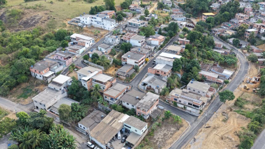 Fachada da nova Unidade Básica de Saúde de São Geraldo inaugurada pela Prefeitura de Cariacica.
