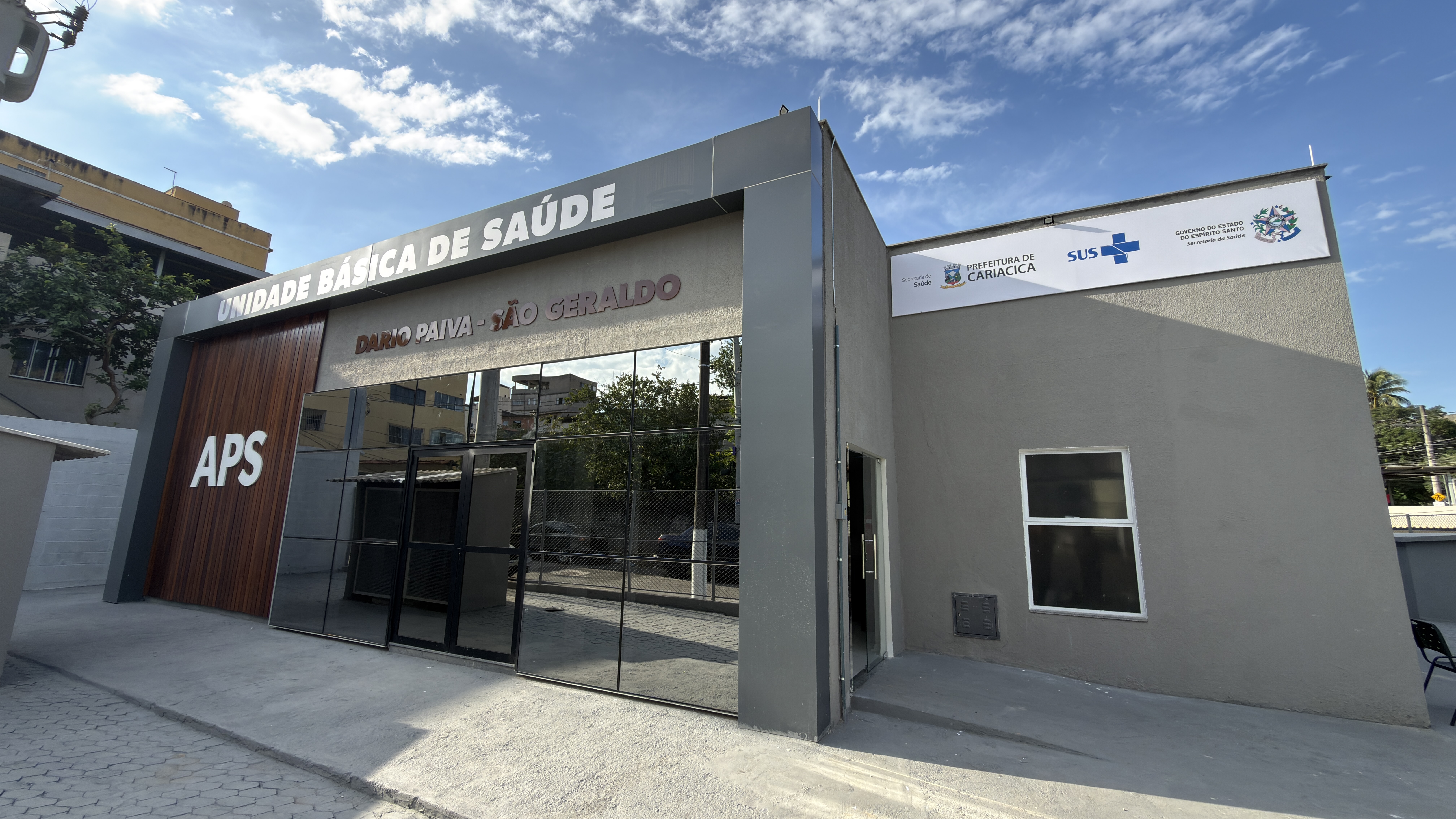 UBS de São Geraldo com nova estrutura moderna inaugurada nas comemorações de Cariacica.