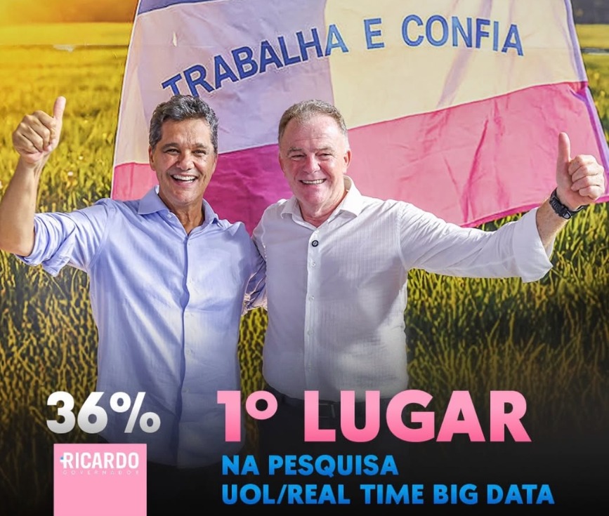 Governador liderando no Espírito Santo Ricardo Ferraço discursando em evento oficial sobre projetos do estado.