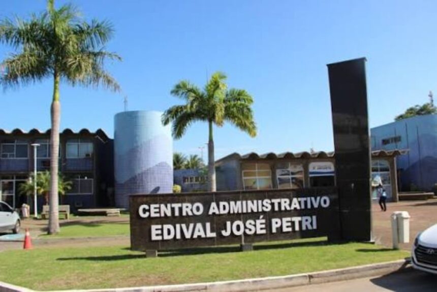 Prédio da prefeitura durante abertura da consulta pública da Lei Orçamentária de 2027 em Anchieta.