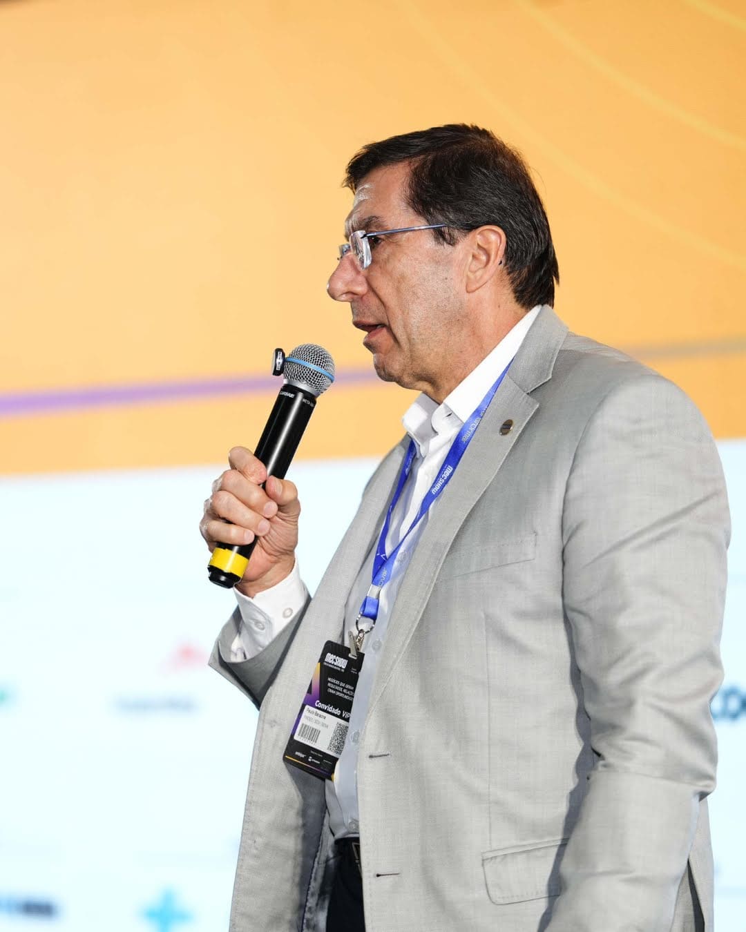 Presidente Paulo Baraona na abertura da FINDES Mec Show 2026
