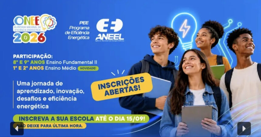 Estudantes participando da 5ª Edição da Olimpíada de Eficiência Energética da EDP.