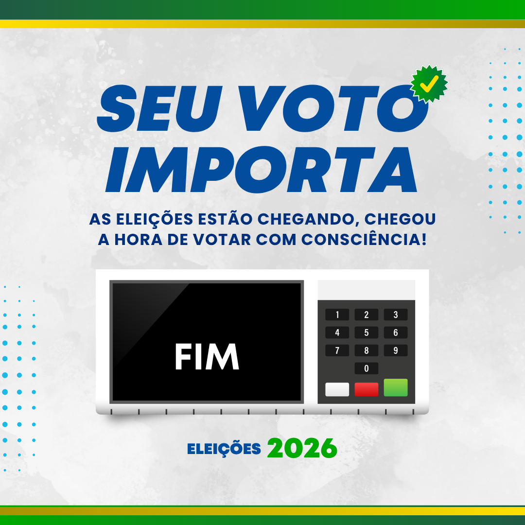 urna eletrônica durante as eleições.