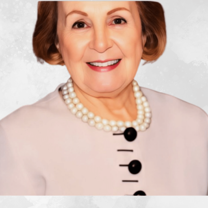 Foto de perfil da cerimonialista Dona Hilda Cabas.