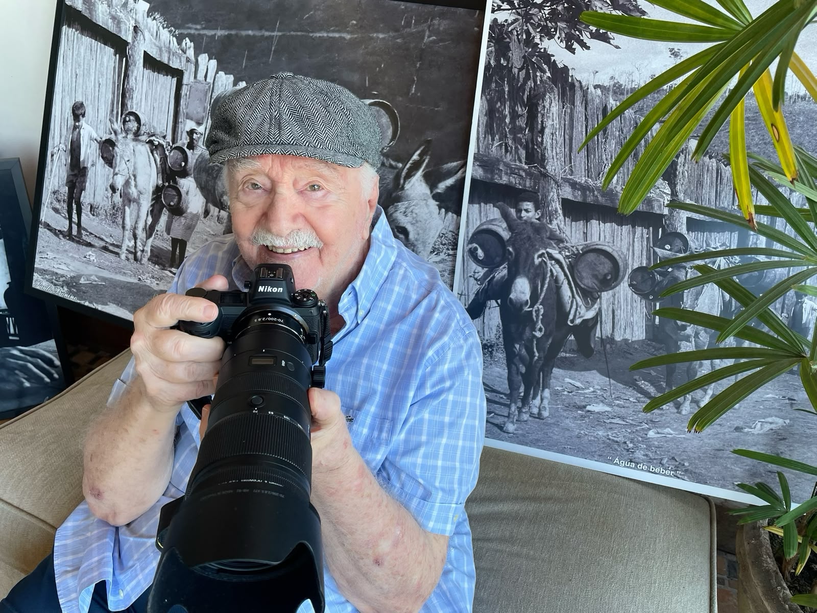 Obras e registros do fotógrafo Paulo Bonino em exposição no Centro Interpretativo Aldeia de Reis Magos.