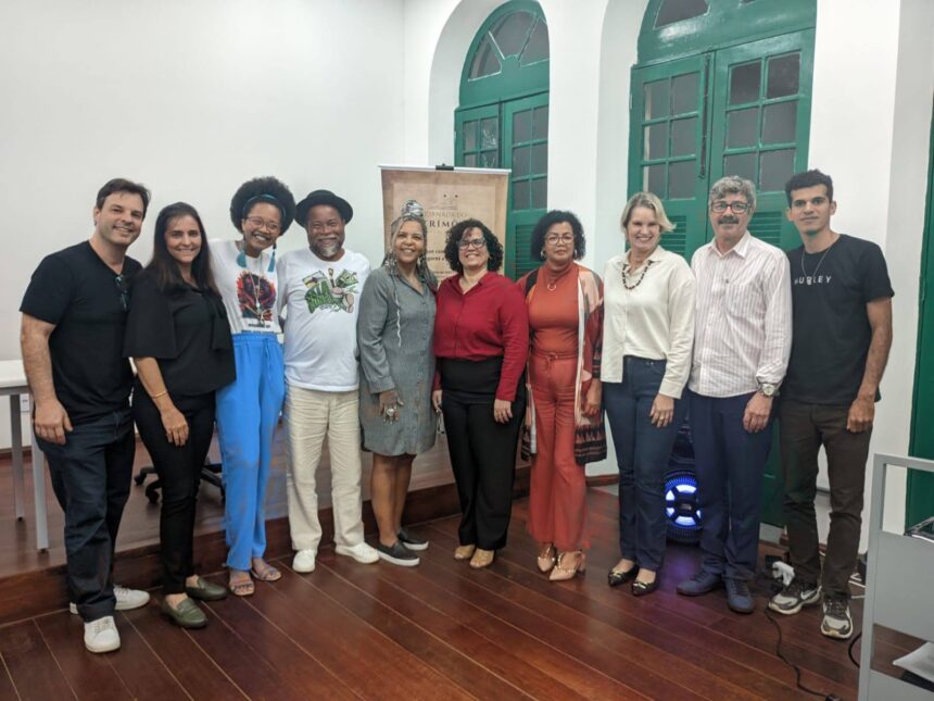 Prédio histórico em Cachoeiro de Itapemirim recebendo a II Jornada sobre preservação cultural no Espírito Santo.