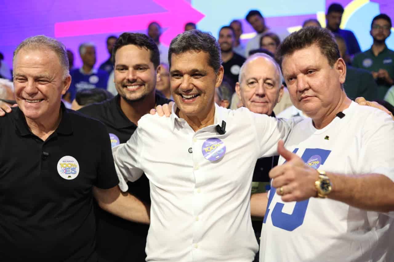 Ricardo Ferraço reeleição em convenção estadual do MDB em Cariacica.