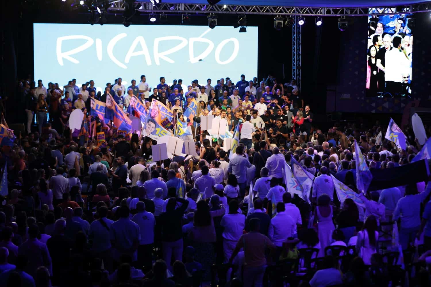 Ricardo Ferraço reeleição em convenção estadual do MDB em Cariacica.