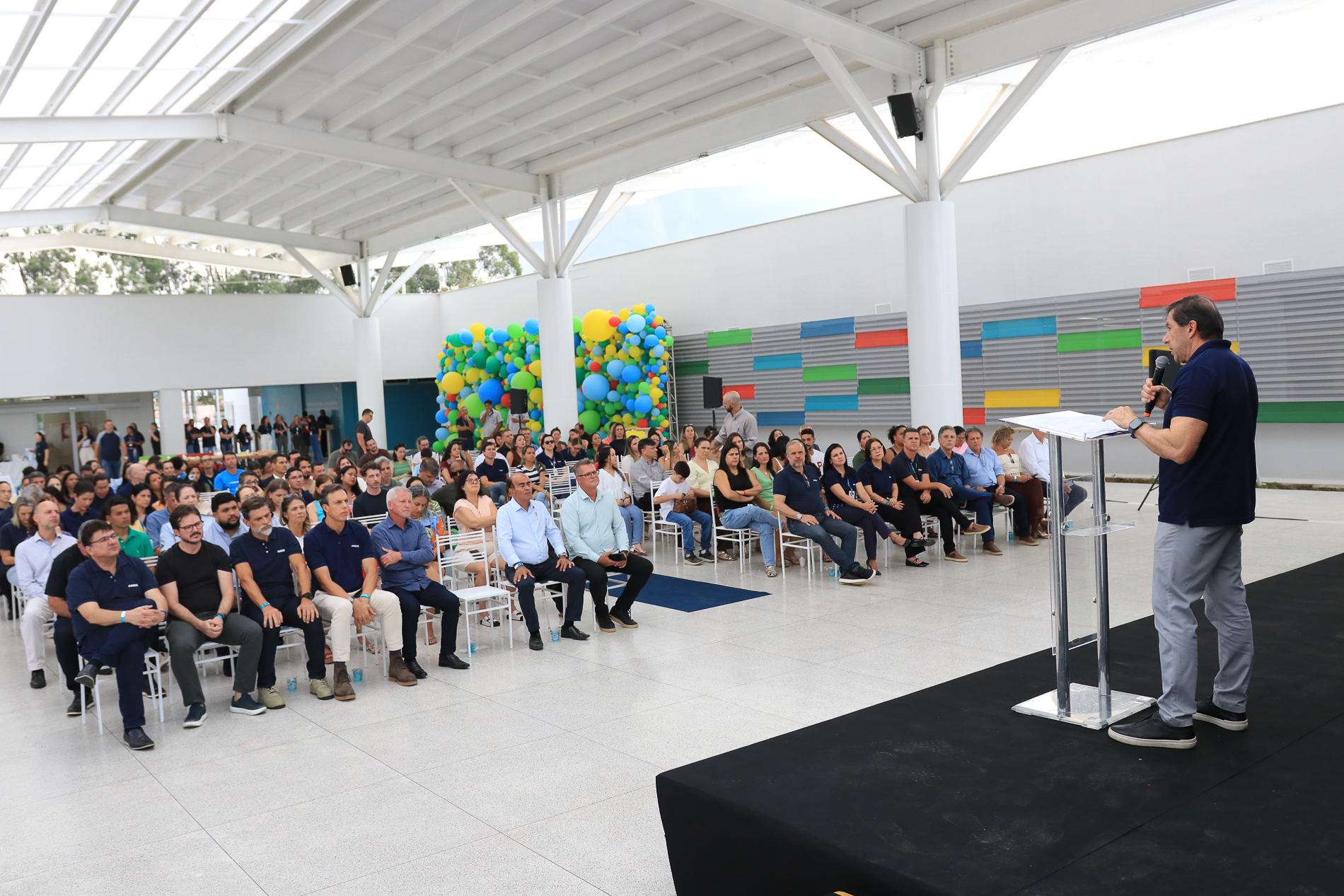 Novas instalações do SESI Escola de Referência Aracruz.