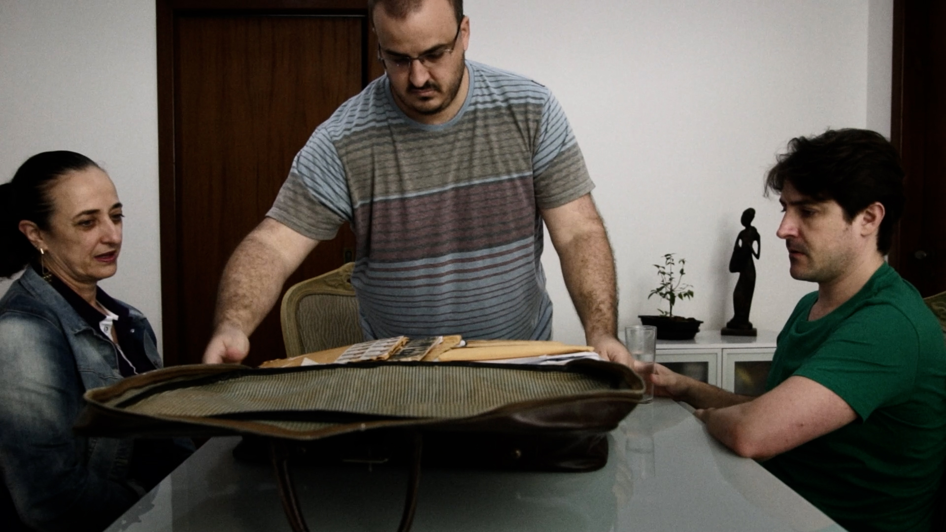 Cena de documentário capixaba exibido no Cine Jardins em Vitória.