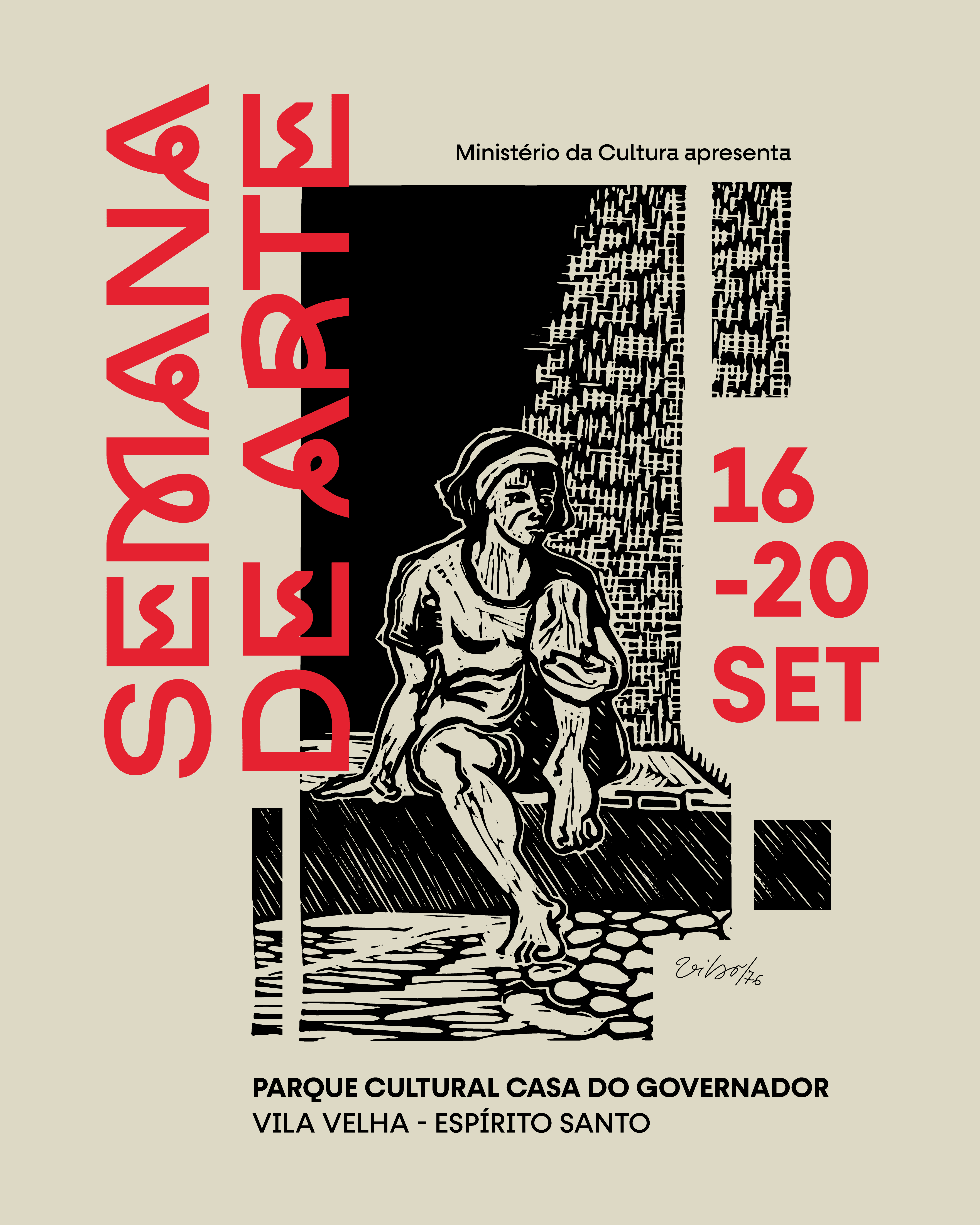Parque Cultural Casa do Governador recebendo a Semana de Arte da Ufes.