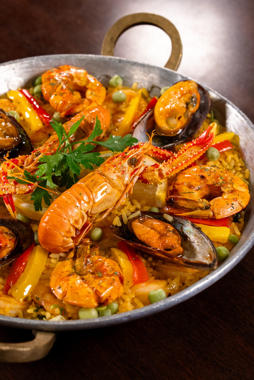 Prato especial de frutos do mar servido durante a Semana do Pescado no ES.