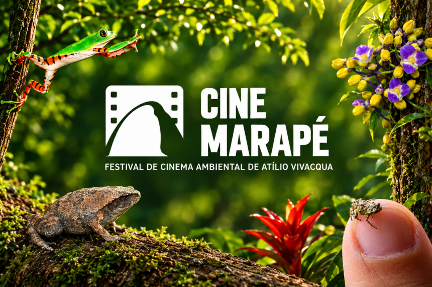  2ºCine Marape une cinema turismo sustentavel e debate climatico em Atilio Vivacqua.