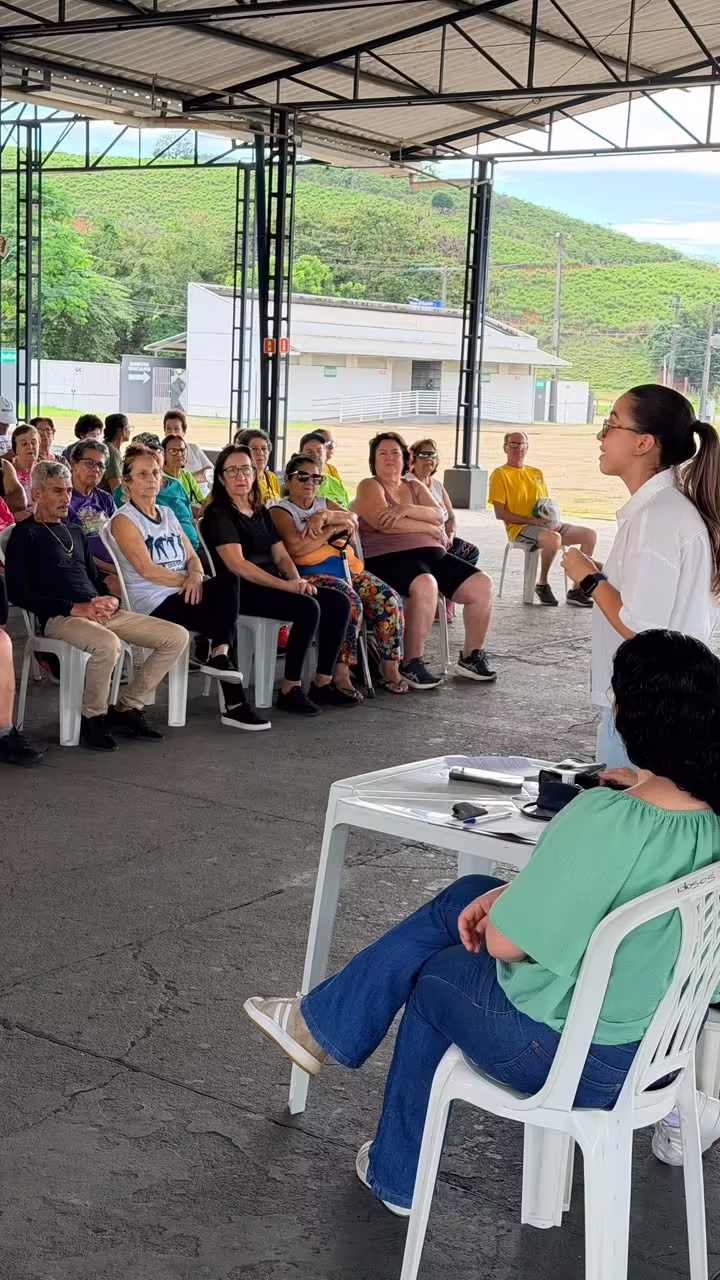 A Semana do Idoso começa em Alfredo Chaves com palestra de saúde e aula de alongamento no Parque de Exposições